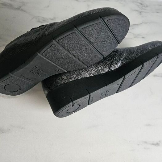 Patricia Miller platform leather slip on shoes comfortable RRP 110 eUK 4 EU 37 perfect for back to school or ladies smart shoes new & boxed SALE need to go
