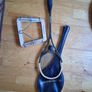 Vintage "Dunlop" Wooden Tennis Racket with Press (Retro / Decor) Image 3