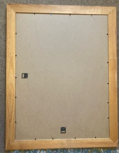 Large framed Salvador Dali print