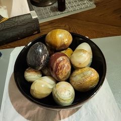 Eggs quartz agate 10 euro each