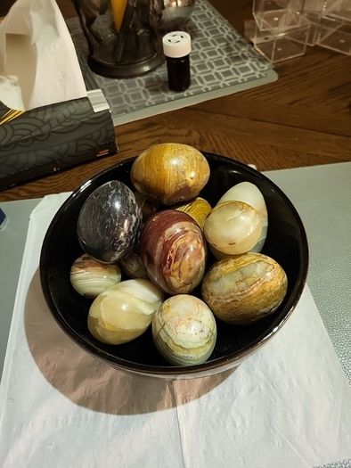 Eggs quartz agate 10 euro each