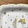 Vintage French Moustiers Decorative Faience Plate Image 3