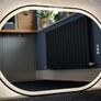 LED Bathroom Mirror Oval 60x90cm Bluetooth Speakers Antiifog Demister Image 7