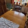 Oak Dining Table & Chairs Image 5