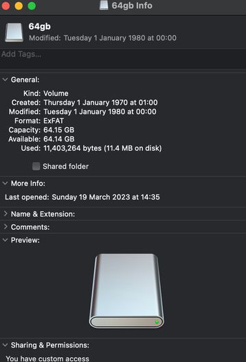 SanDisk SD Card 64gb Integral Pro
