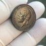 1926 Half penny/High grade and rainbow tone Image 2