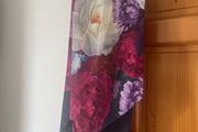 Ted Baker blushing bouquet skinny scarf navy