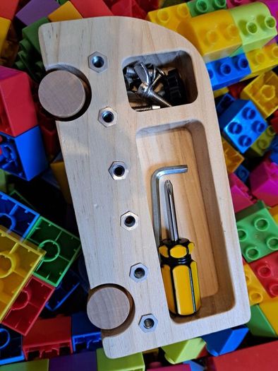 Wooden bus