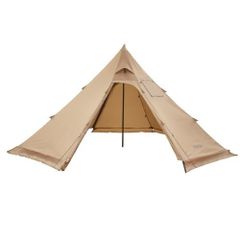 Hot Tent for 4 Persons, Portable Winter Tipi Tent with Stove Jack, Waterproof Camping Tents