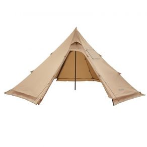 Hot Tent for 4 Persons, Portable Winter Tipi Tent with Stove Jack, Waterproof Camping Tents