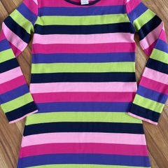 Gymboree candy stripe dress age 10 like new!