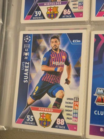Match Attax 2018-2019 Football Cards