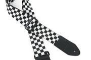 Guitar Strap Folk Guitar Classical Guitar Electric Guitar Bass Universal Strap Leather Head Long Durable Strap With Pattern