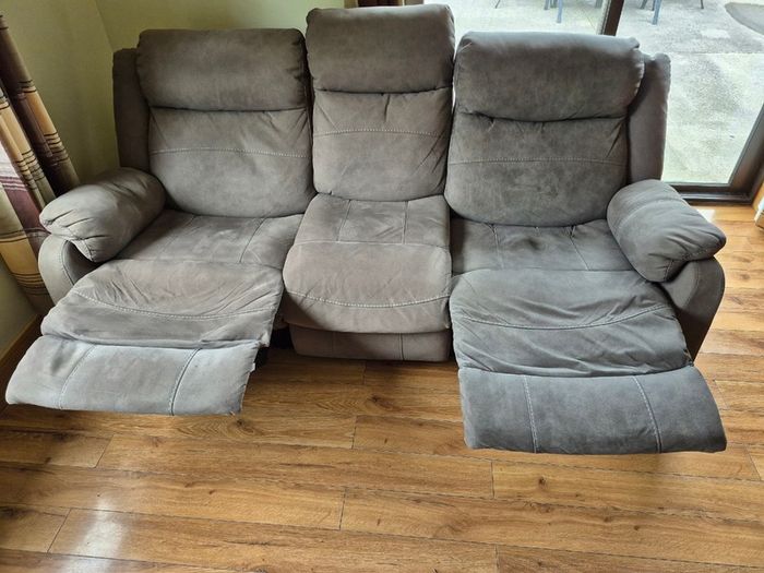 3 seater couch and armchair (recliner)