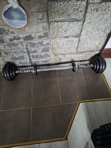 Barbell Set for Sale   Great for Home Gym