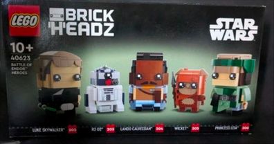 Star wars lego Brick Headz Battle of Endor Heros