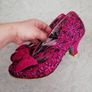 Irregular Choice magenta heels, size 6 Image 7
