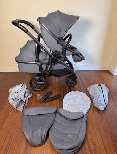 New condition Egg2 double or single pram