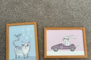 2 x nursery pictures