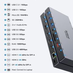 Docking Station 85w for PC or Mac