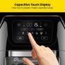 Multifunctional Digital Air Fryer+ Rotisserie, Dehydrator, Convection Oven, 17 Touch Screen Presets Fry, Roast, Dehydrate, Bake, XL 10L Family Size, Auto Shutoff, Large Easy-View Window Image 3