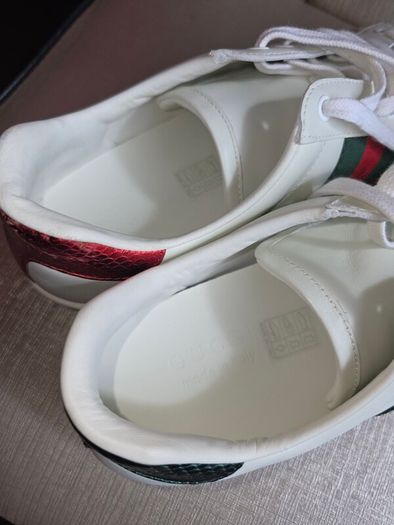 Gucci Ace leather trainers UK 8