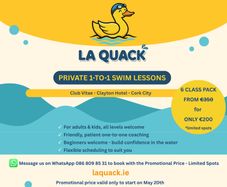 Private swim lessons in Cork