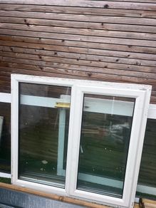 double glass window