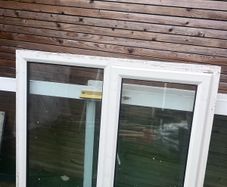double glass window