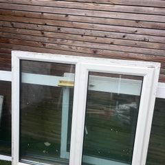 double glass window
