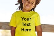 Personalised custom printed Kids T-Shirt tee top shirt