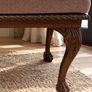 Beautiful Carved Wooden Bench Image 2