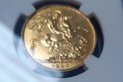 1823 Two Pounds British Double Gold Sovereign Great Britain King George IV