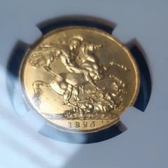 1823 Two Pounds British Double Gold Sovereign Great Britain King George IV