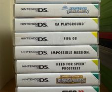 Collection of Nintendo DS games