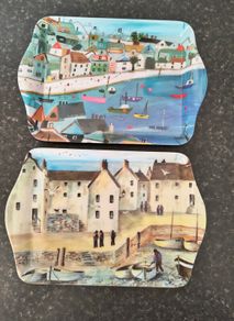 small serving trays x 2