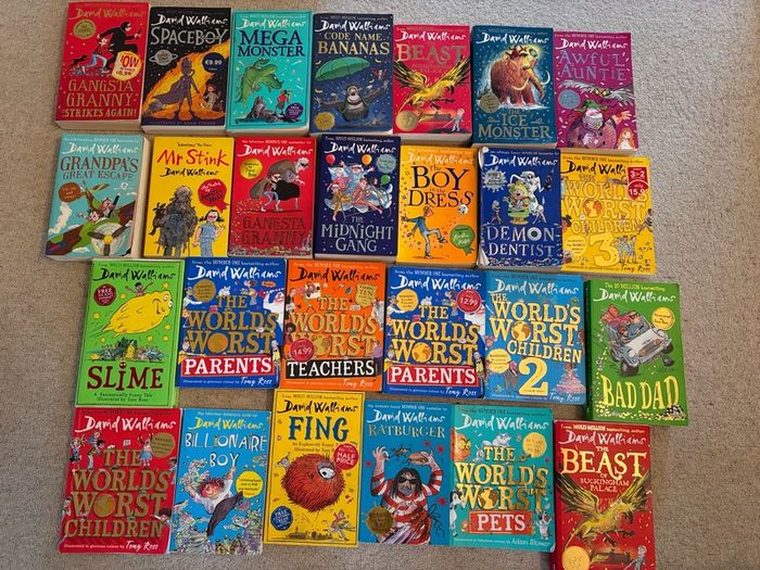 Various David Walliams Books