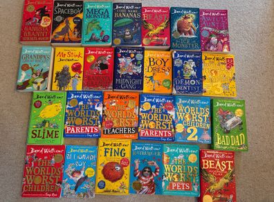 Various David Walliams Books