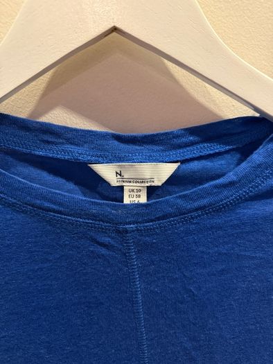 N. Premium Collection Blue T Shirt Top Size 10!