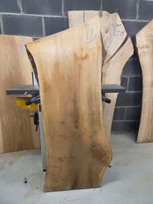 Live Edge Sycamore slab - Kiln Dried