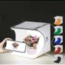 LED Portable Photography Box with Backgrounds Image 3