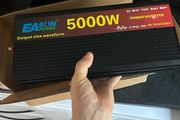 power inverter 5000w pure sine  12v and 24v available