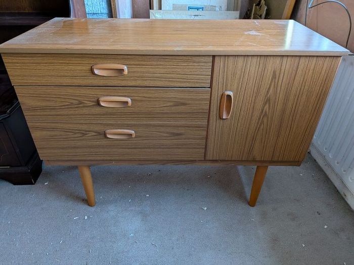 Mid Century Bureau / Cabinet / Dresser