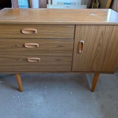 Mid Century Bureau / Cabinet / Dresser