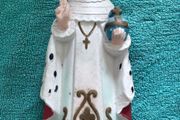 Vintage Child of Prague Plaster Statue | 8 Inches Tall