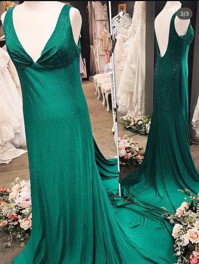 Green Debs dress
