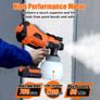 BRAND NEW 1200ML Cordless Electric Spray Gun w/3 Sizes Copper Nozzle Flow Control Airbrush High Power Paint Sprayer With 2000mAh Lithium Image 3