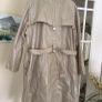 Windsmoor waterproof, raincoat, military cream beige camel pearlised moisture wicking trench coat size 20/46 xxl, xxxl Image 3