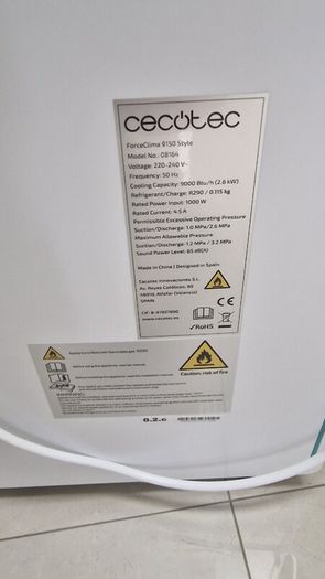 Cecotec 9000btu Air Conditioner