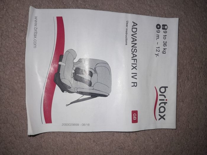 Britax Romer car seat